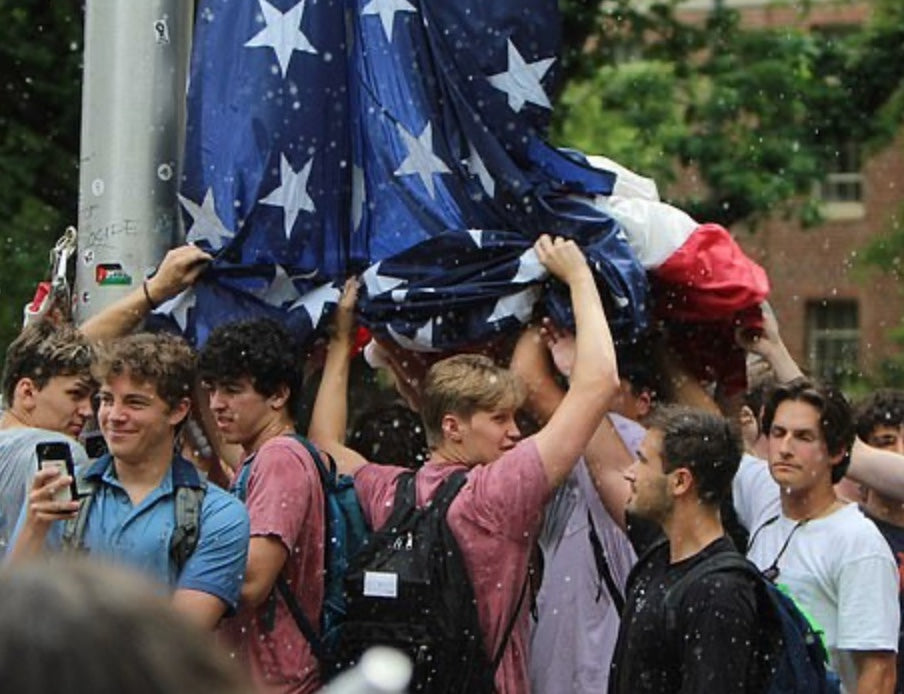 Defending The American Flag