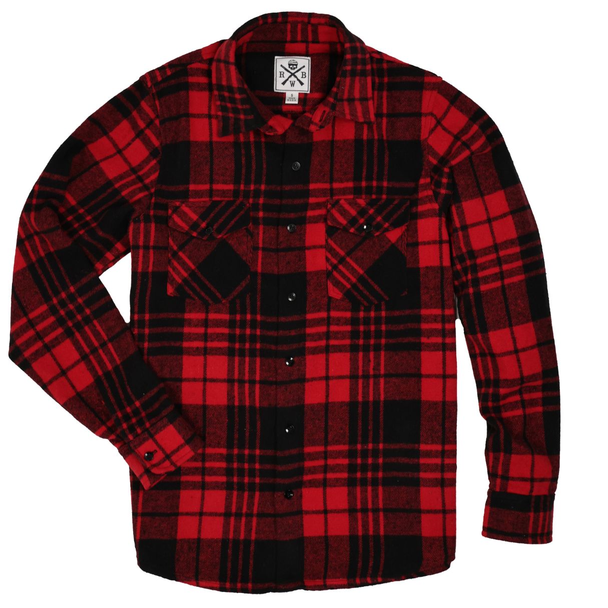 Men's Flannel Shirt (Traditional Red)