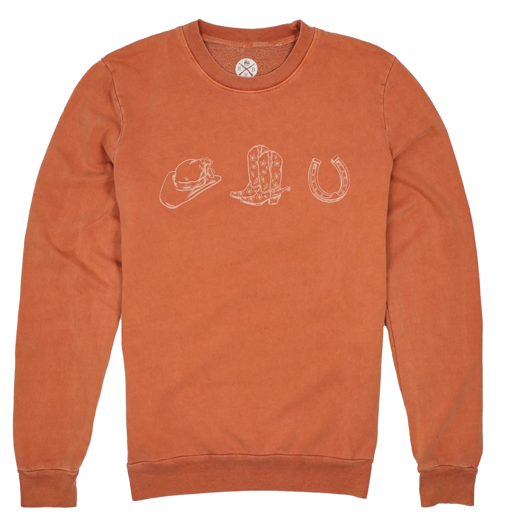 Women's Western Icon Crewneck Sweatshirt | Made In USA