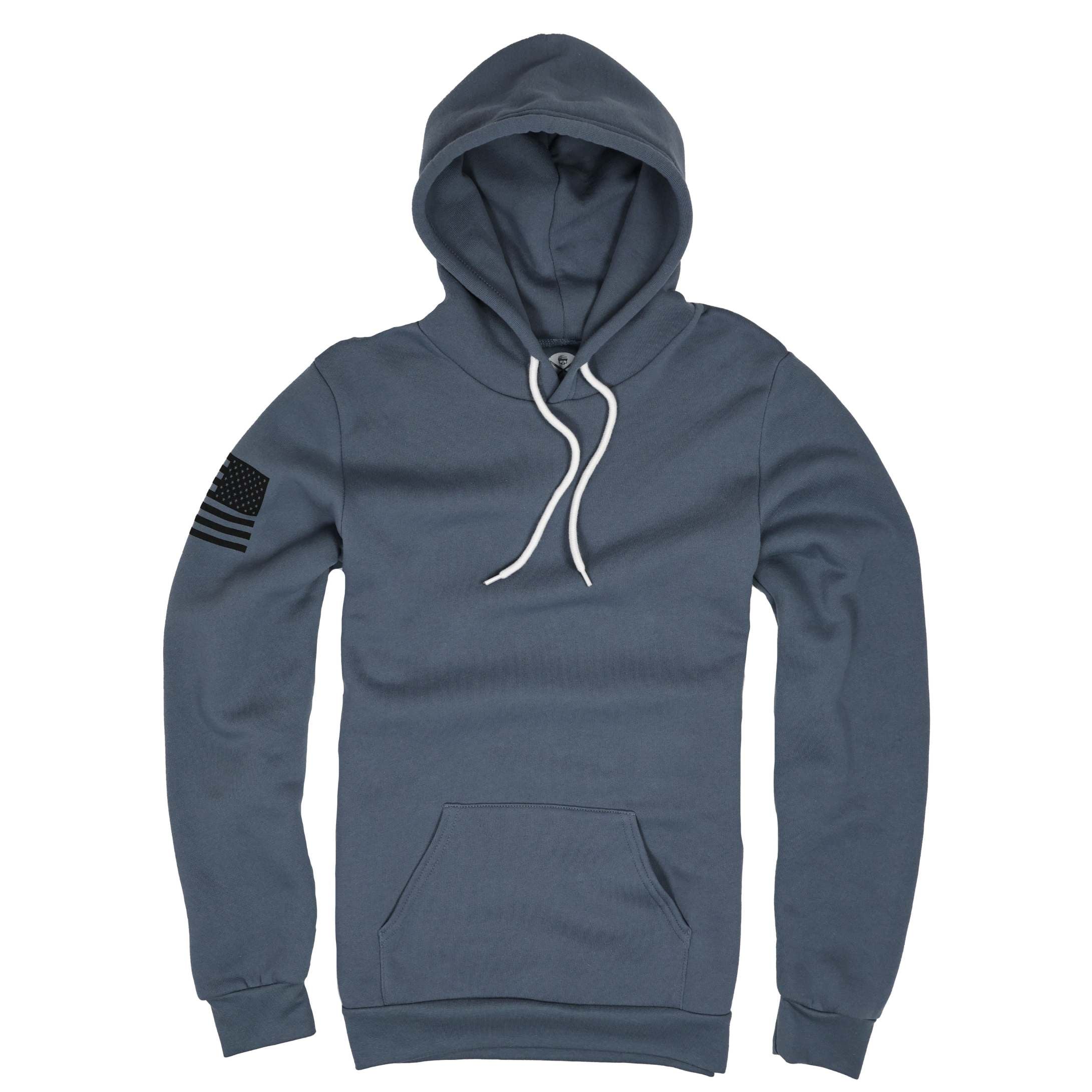 Sea blue basic everyday hoodies