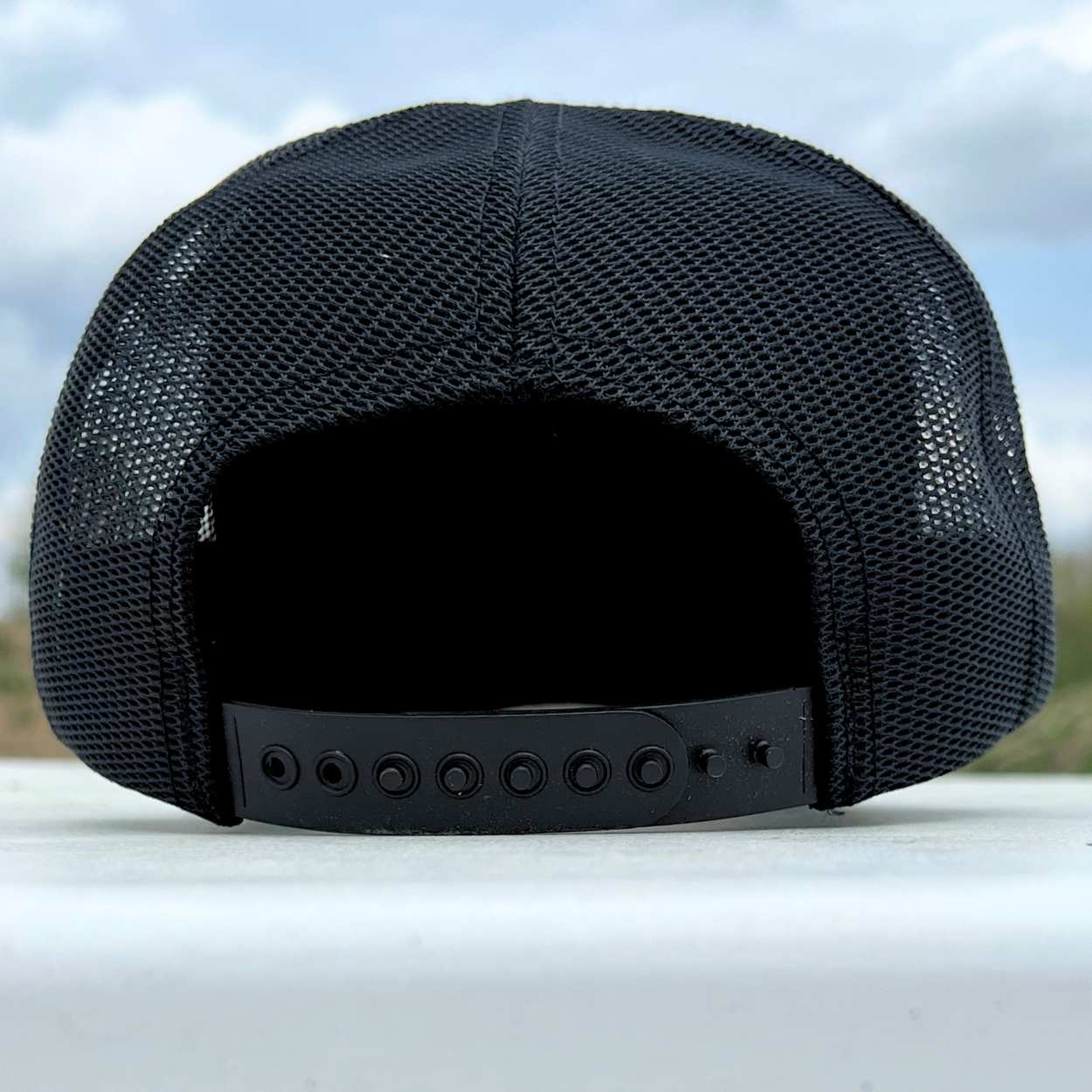 American Made Trucker Hat | Blacked Out