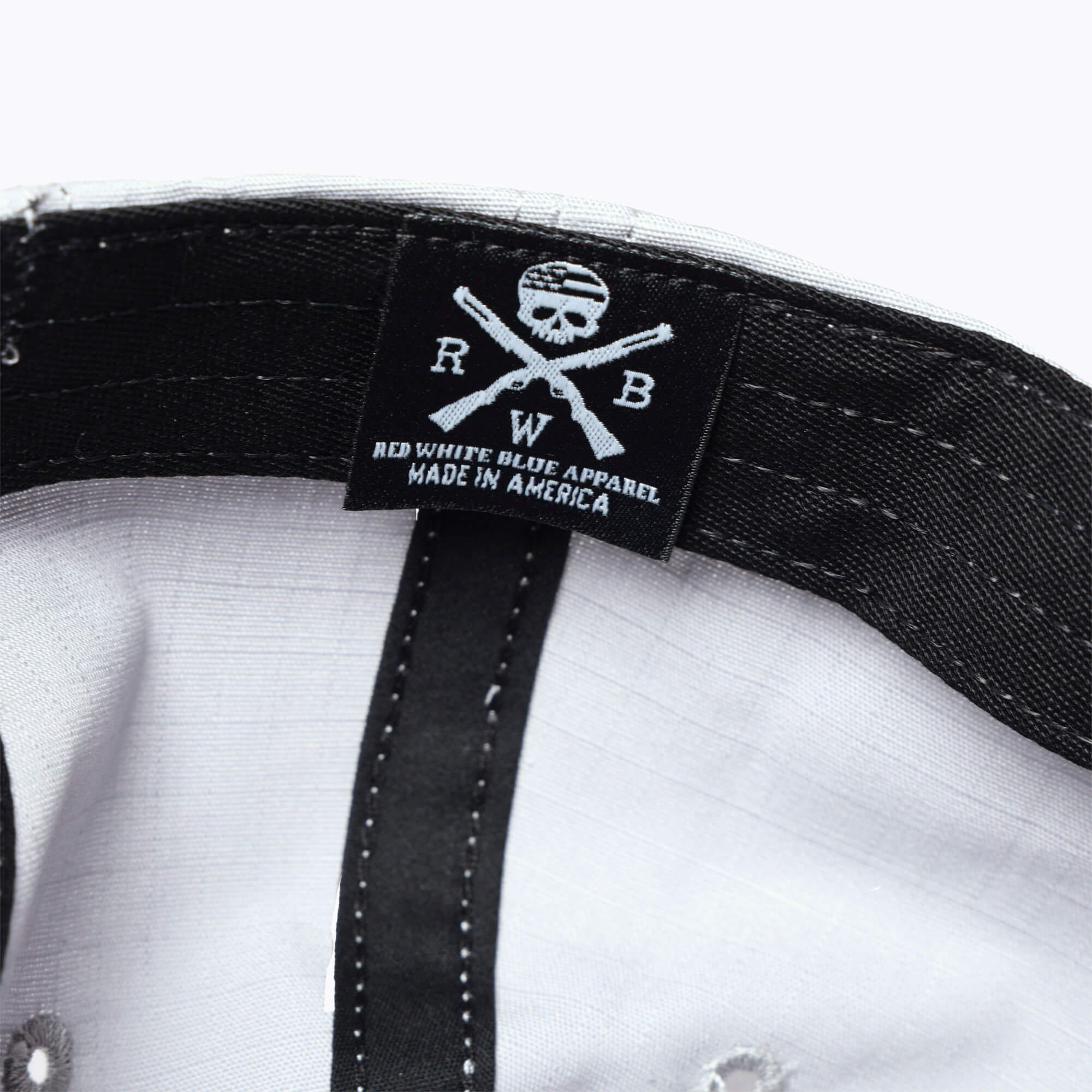 Silver Ripstop American Flag Range Hat