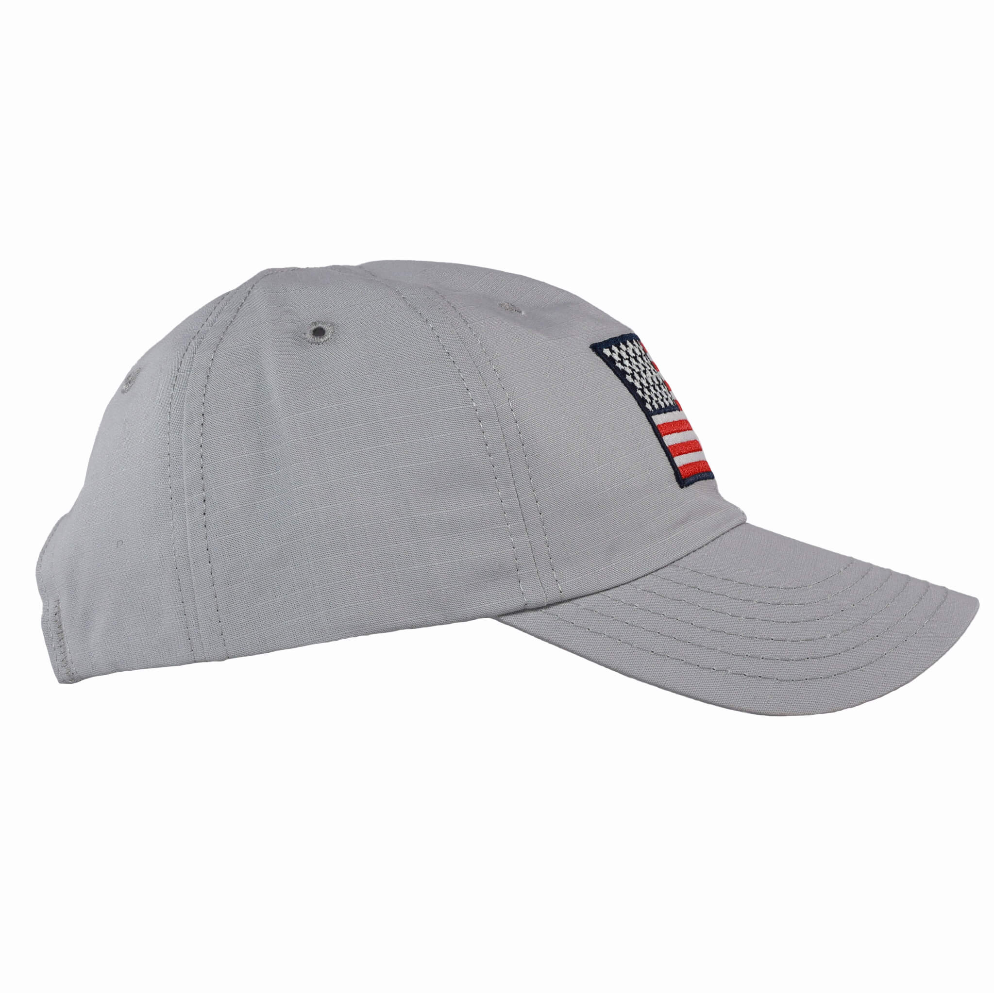 Silver Ripstop American Flag Range Hat