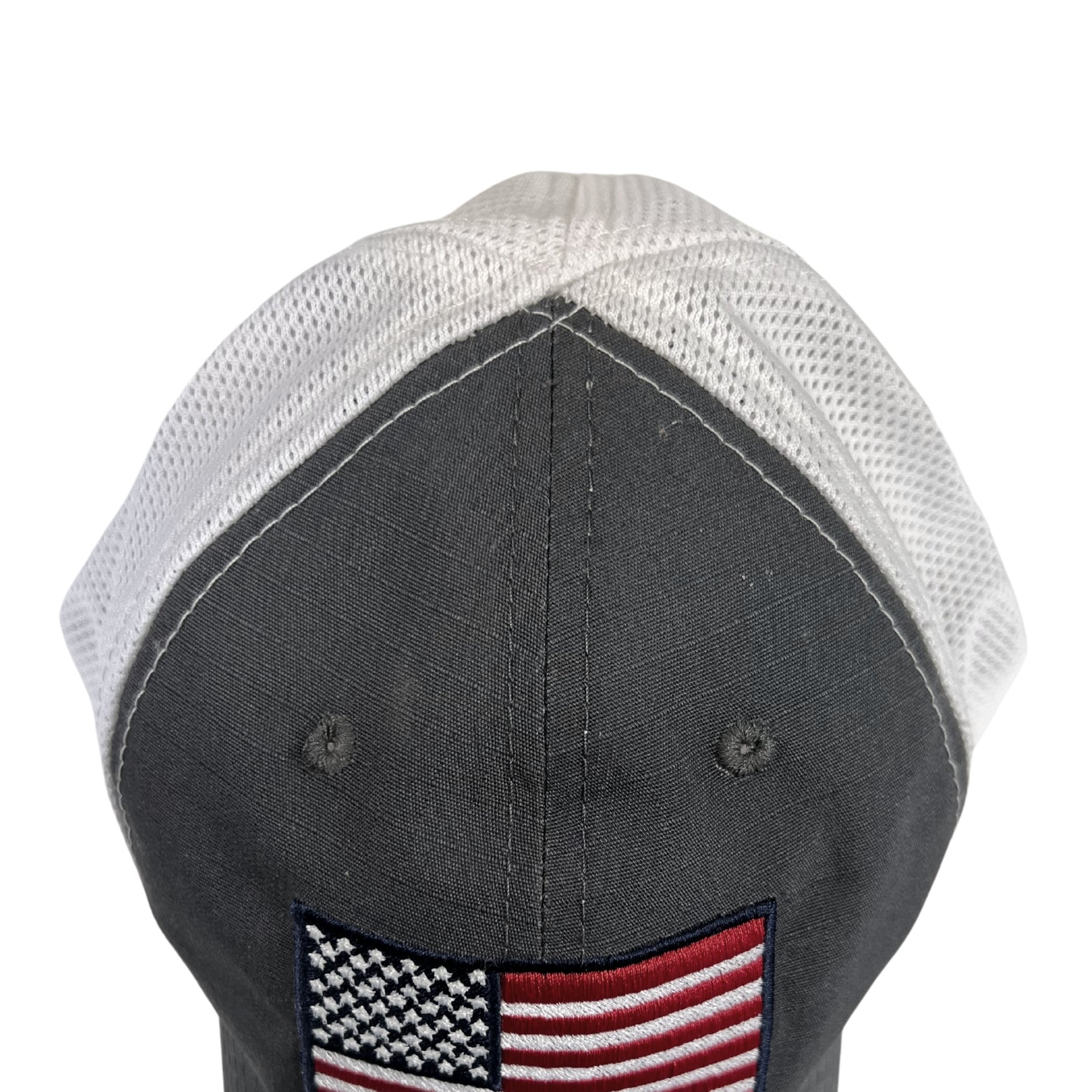 American Flag Red White Blue Classic Range Hat - Top