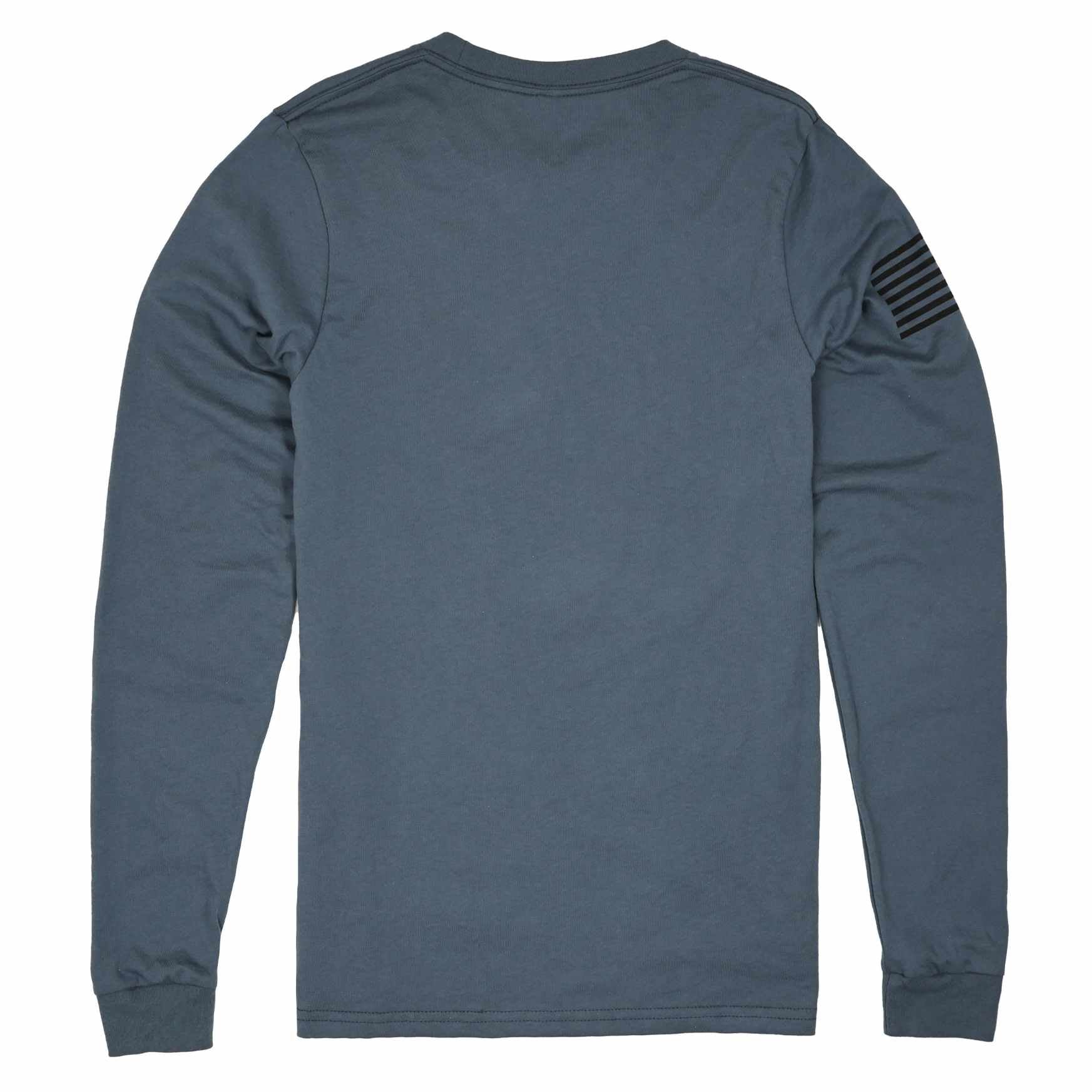 American Made Long Sleeve 50/50 Poly Cotton Blend