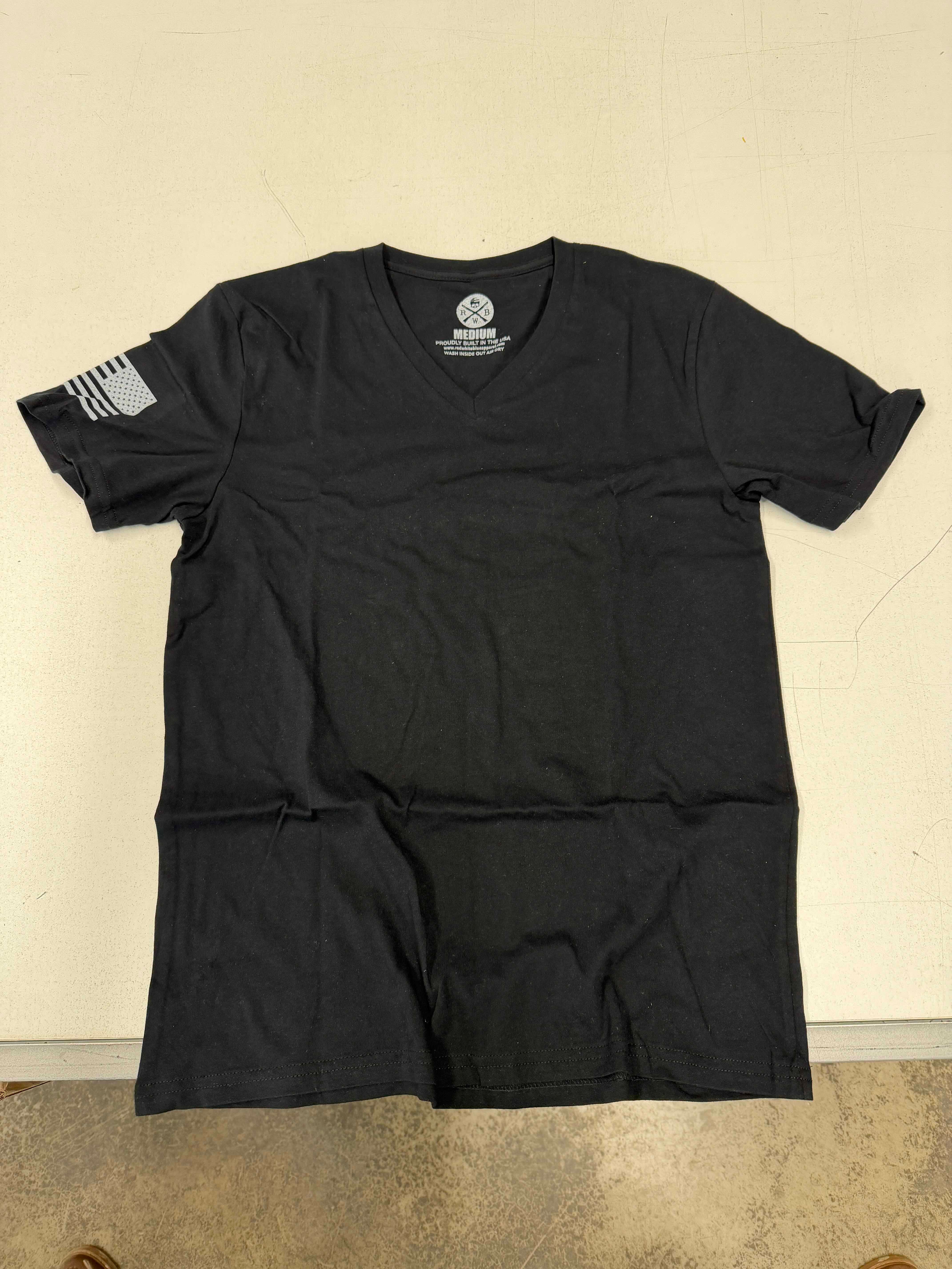 Men's American Flag Misprint Shirt V Neck