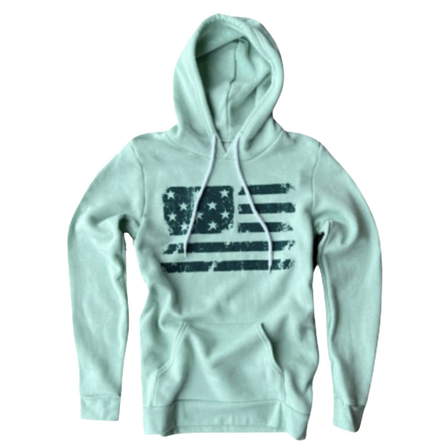 Women's Stars & Stripes American Flag Hoodie