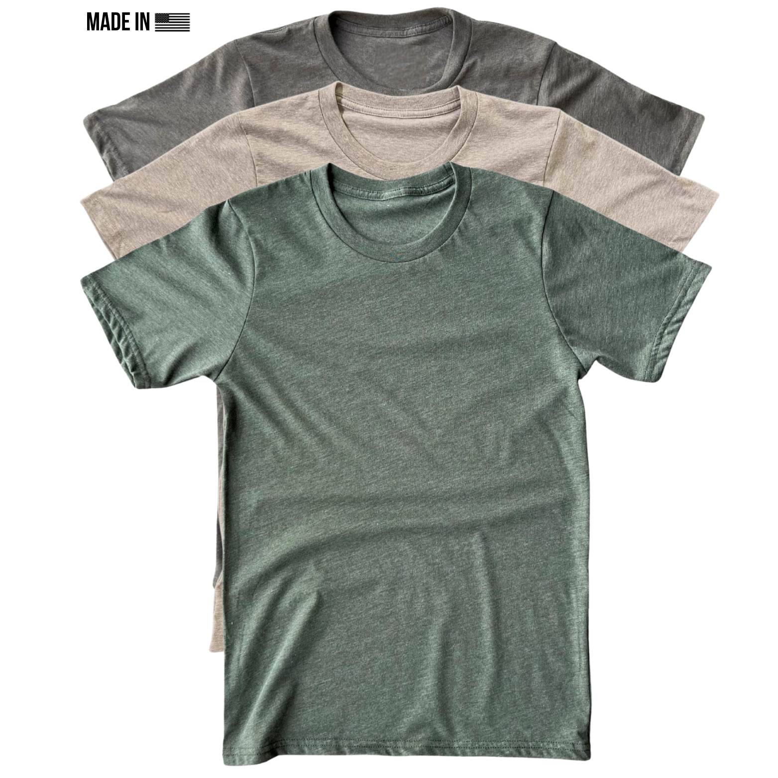 Basic T Shirt Backwoods Pack | Made In USA