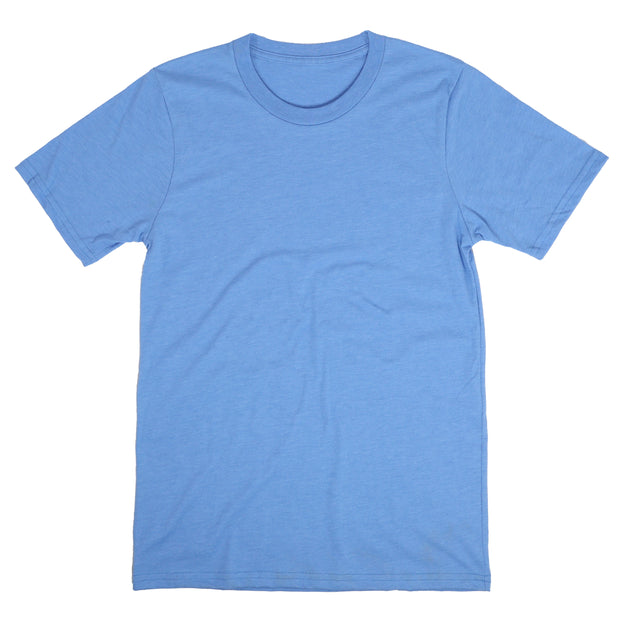 Basic T Shirt Shades Of Blue Pack | Made In USA