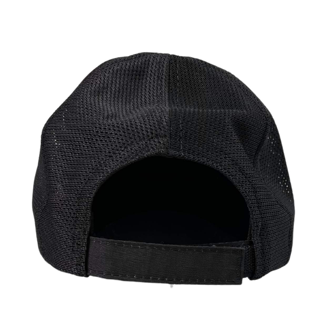 Mesh Back Black Velcro Patch Range Hat - Made in USA