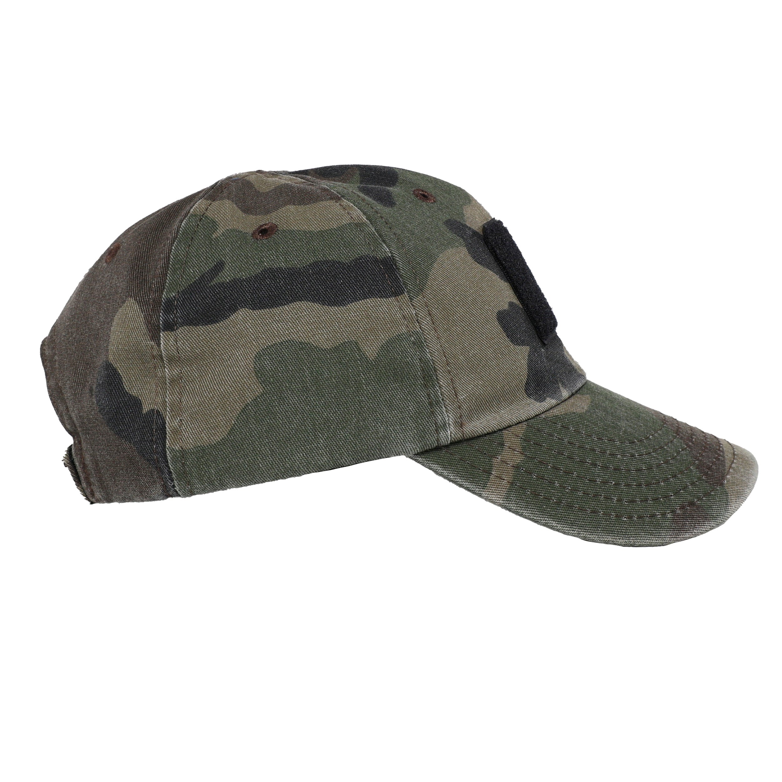 Woodland Camo Range Hat Velcro | Made In USA