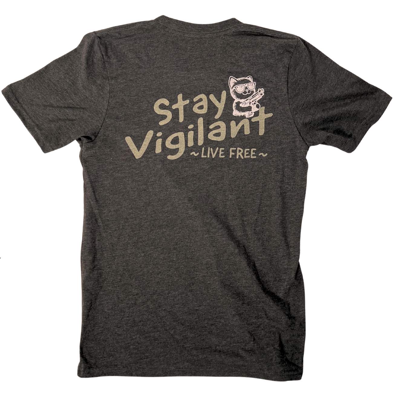 Men's Stay Vigilant T-Shirt | Made in USA