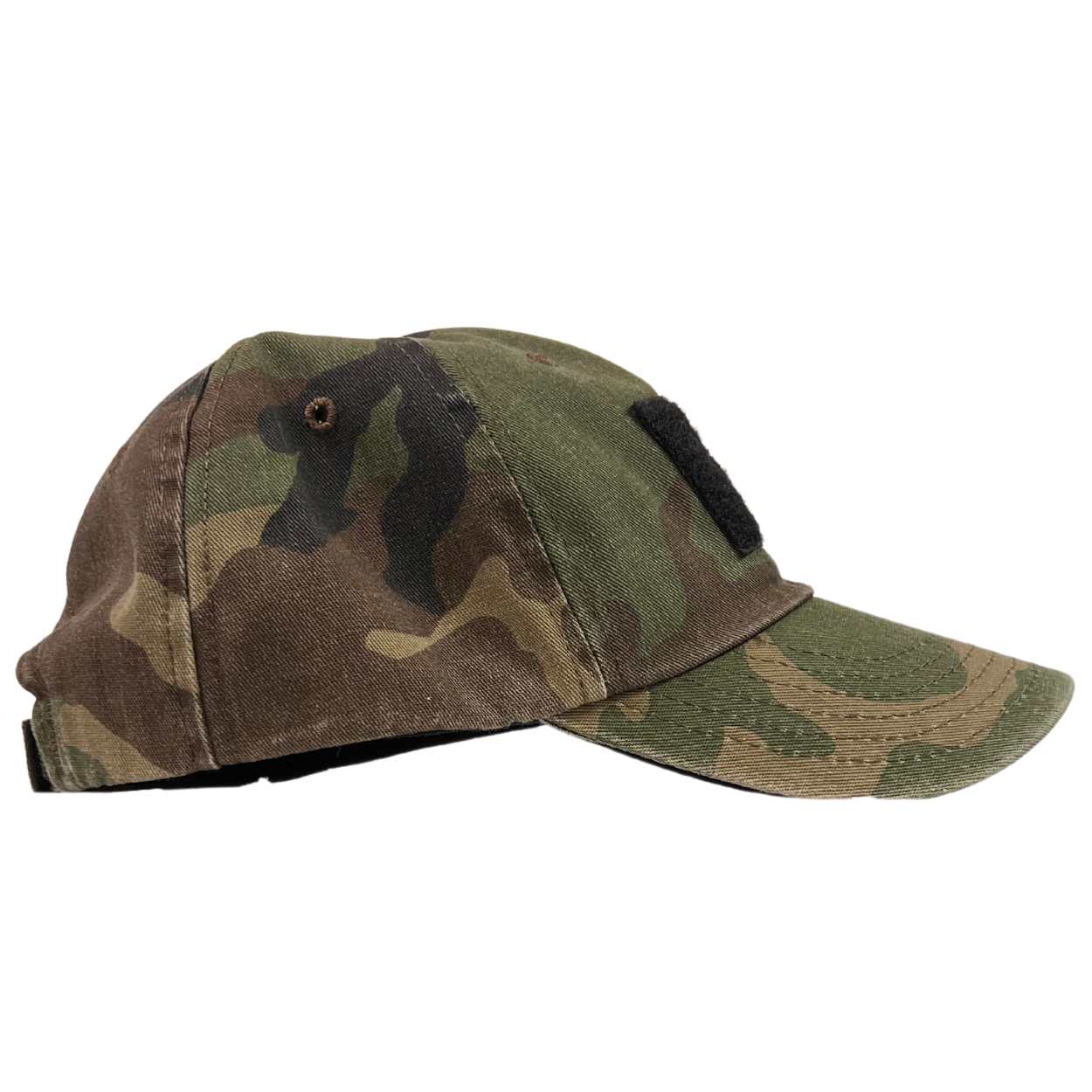 Vintage Woodland Camo Range Hat - Side