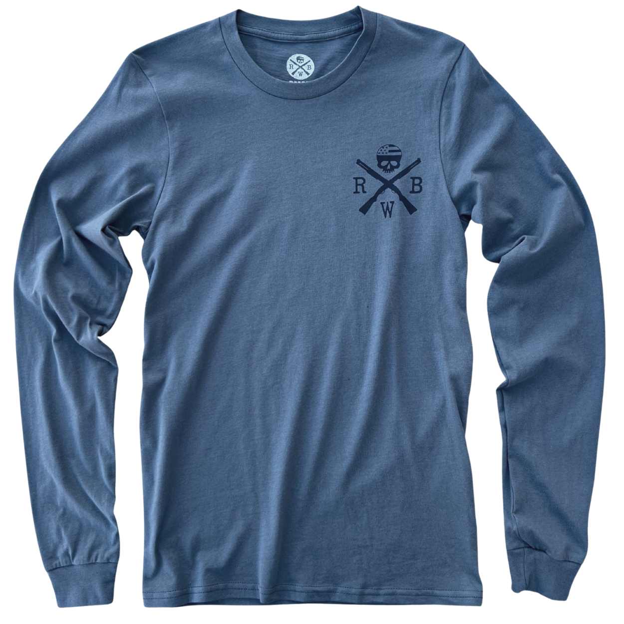 Men's American Flag Patriotic Long Sleeve T Shirt