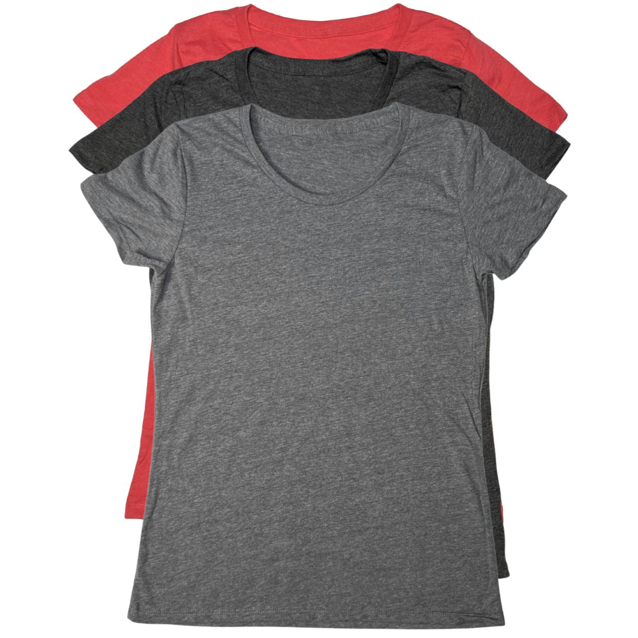 Women's Basic Tees | Fitted | 3-Pack