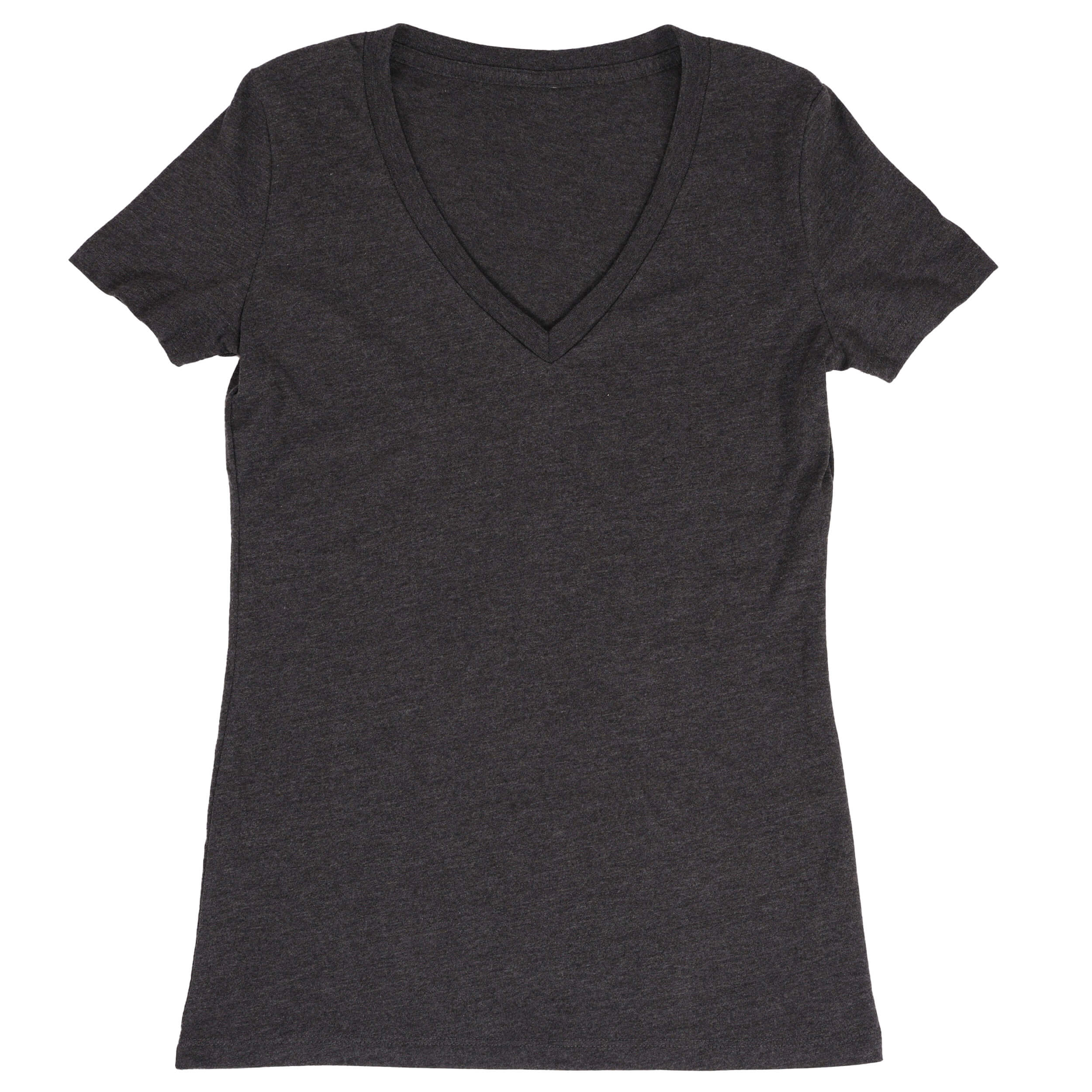 Women's V-Neck T-Shirt Three-Pack - Black