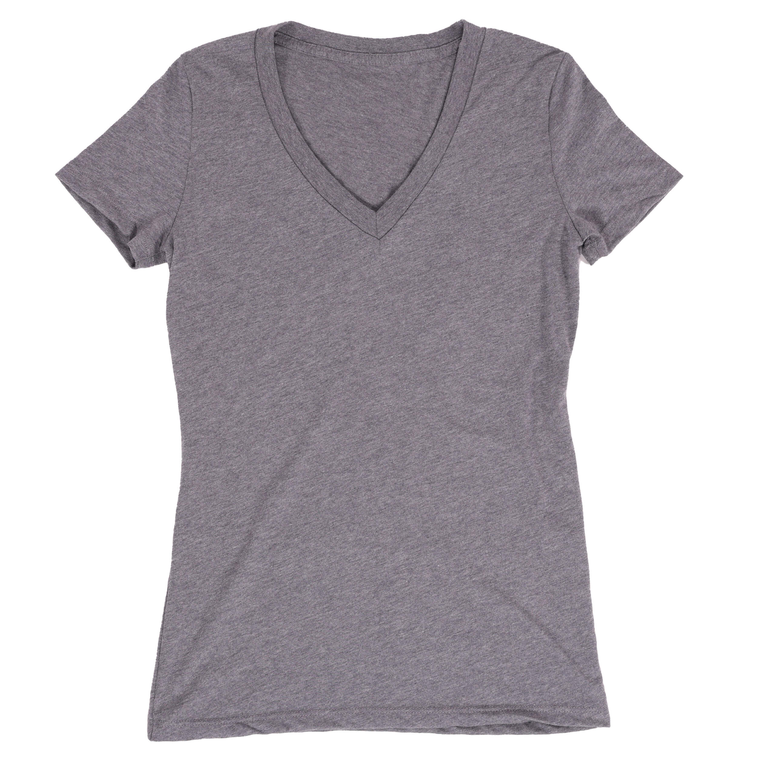 Women's V-Neck T-Shirt Three-Pack - Gray