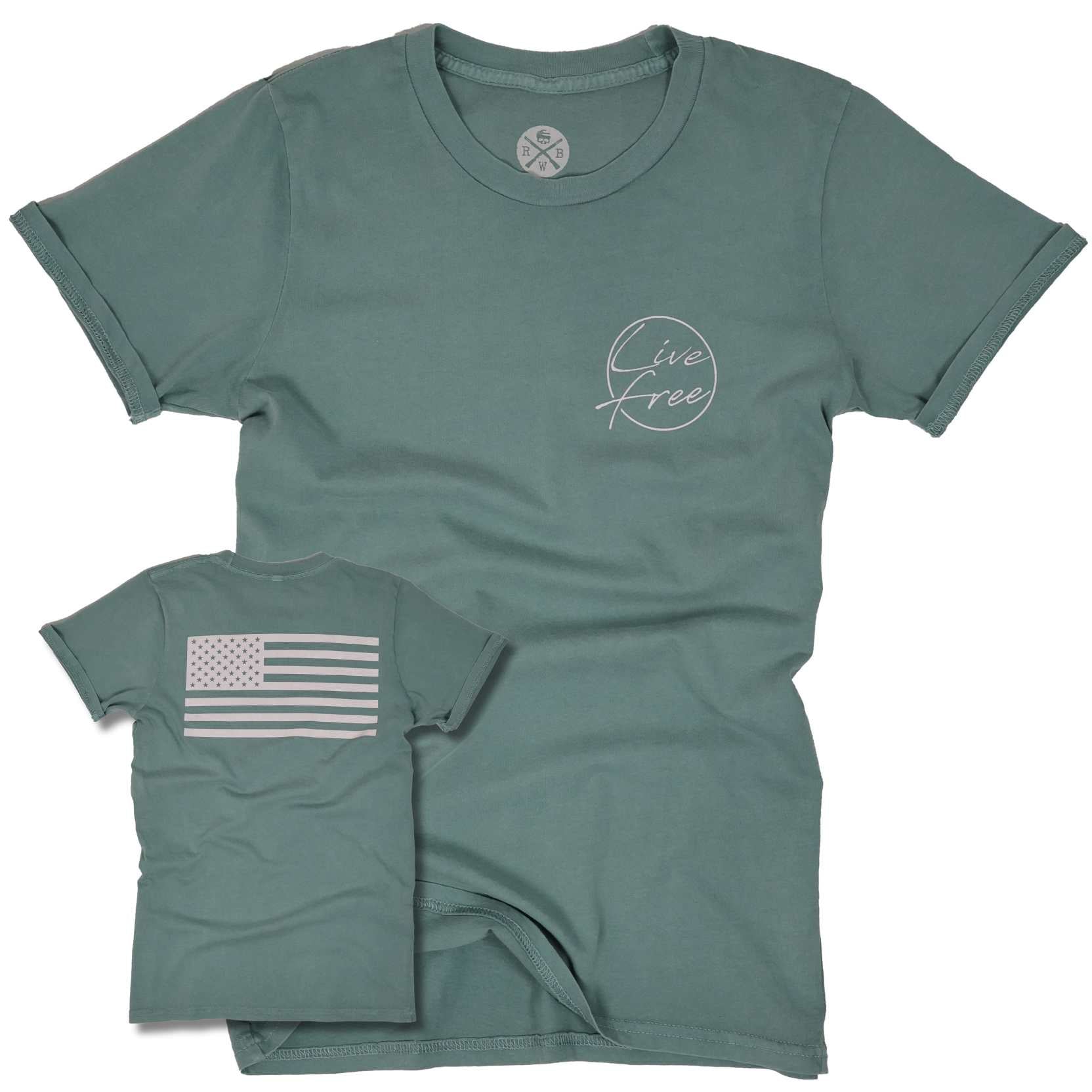 Women's American Flag T-Shirt | American-Made