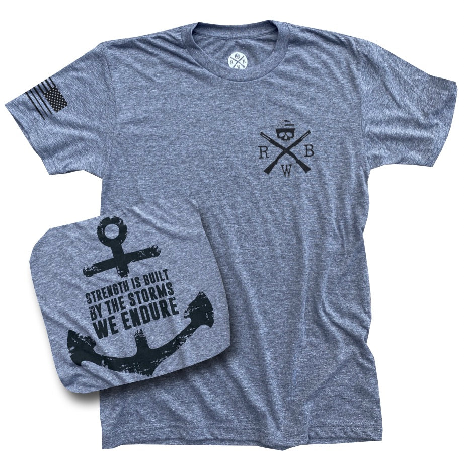 Men's Patriotic Strength Through Storm T-Shirt / Made in USA