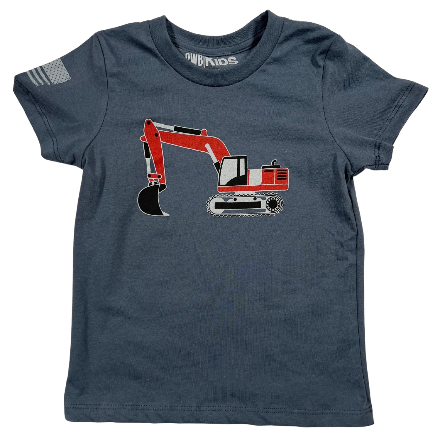 Toddler Excavator Tees Made in the USA