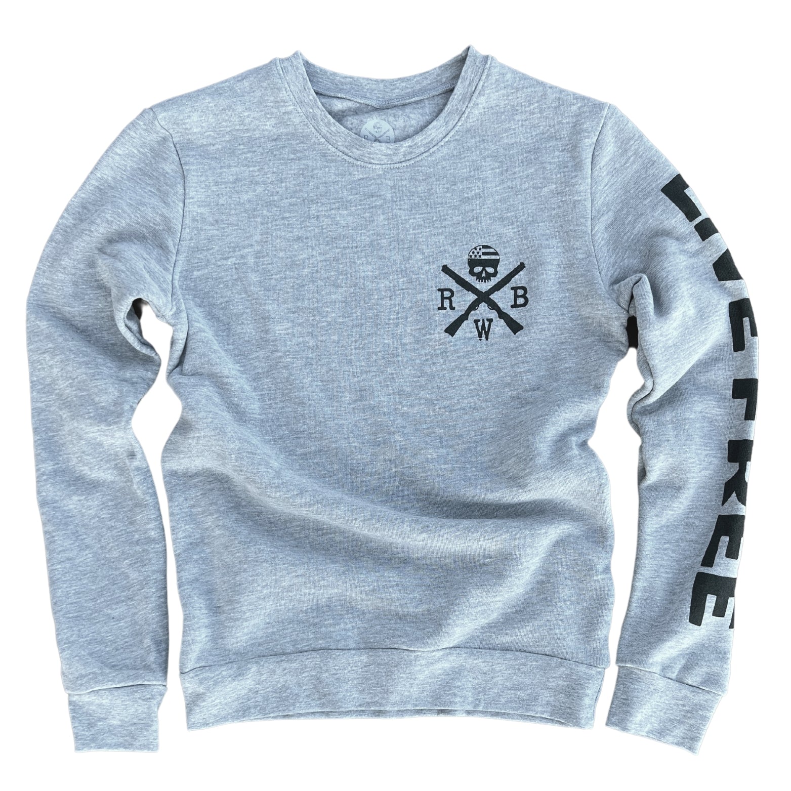 Women's Live Free Patriotic Crew Sweatshirt