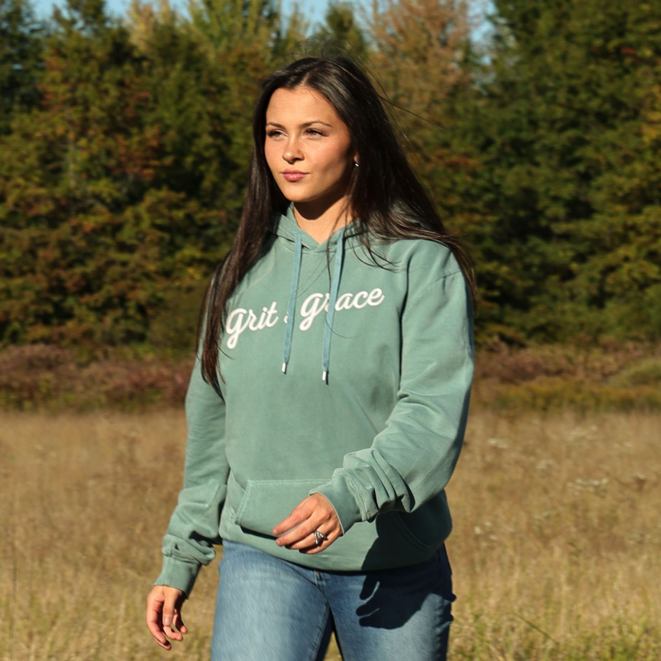 Women's Cotton Grit & Grace Hoodie