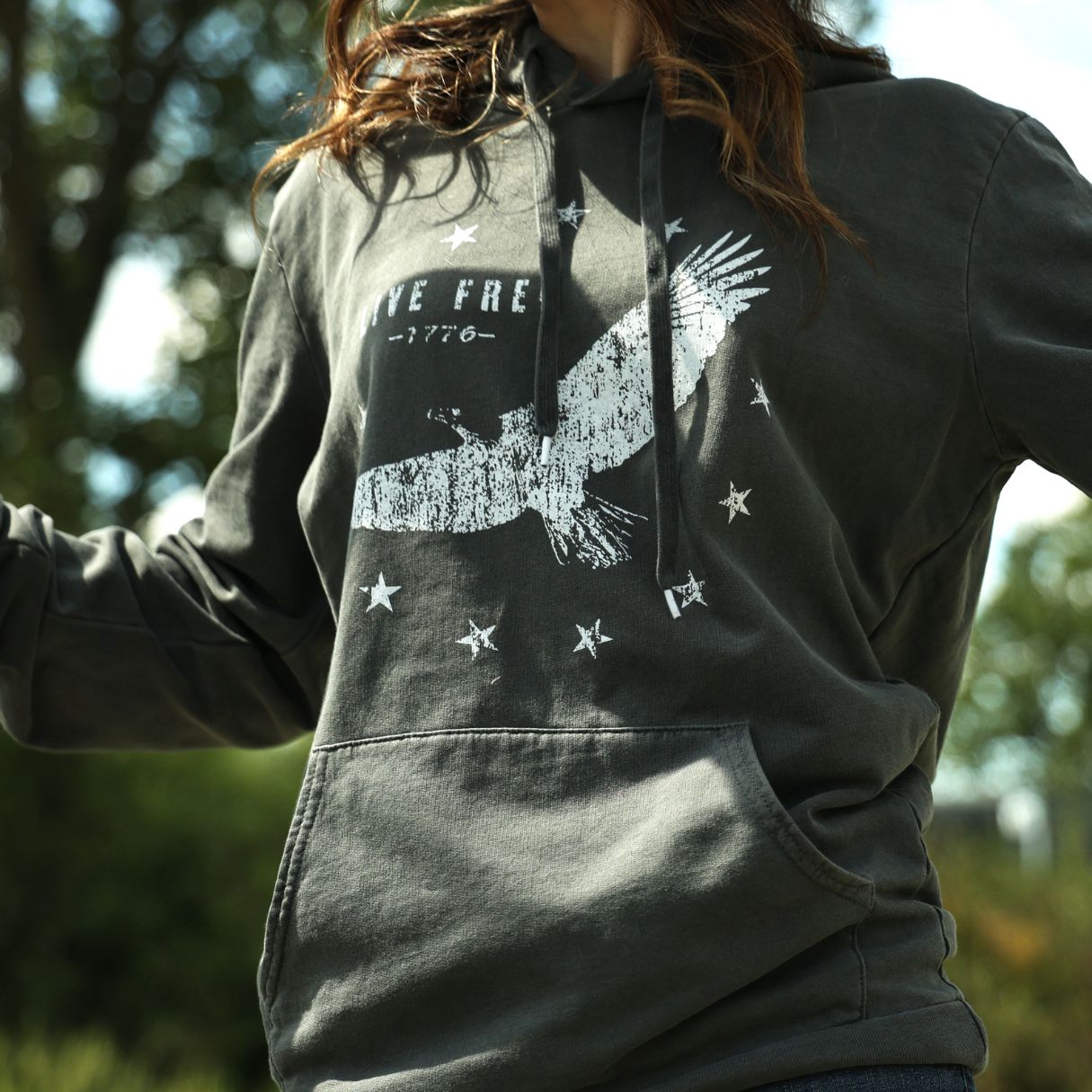 Women's Cotton Live Free 1776 Hoodie