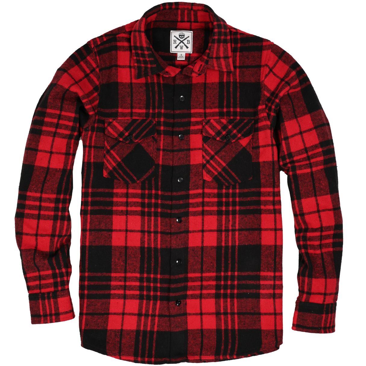 Men's Flannel Shirt (Traditional Red)
