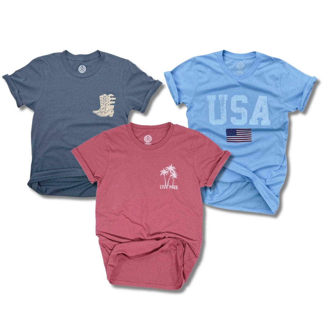 Women's Best Seller 3 Pack T Shirt | Relaxed Fit