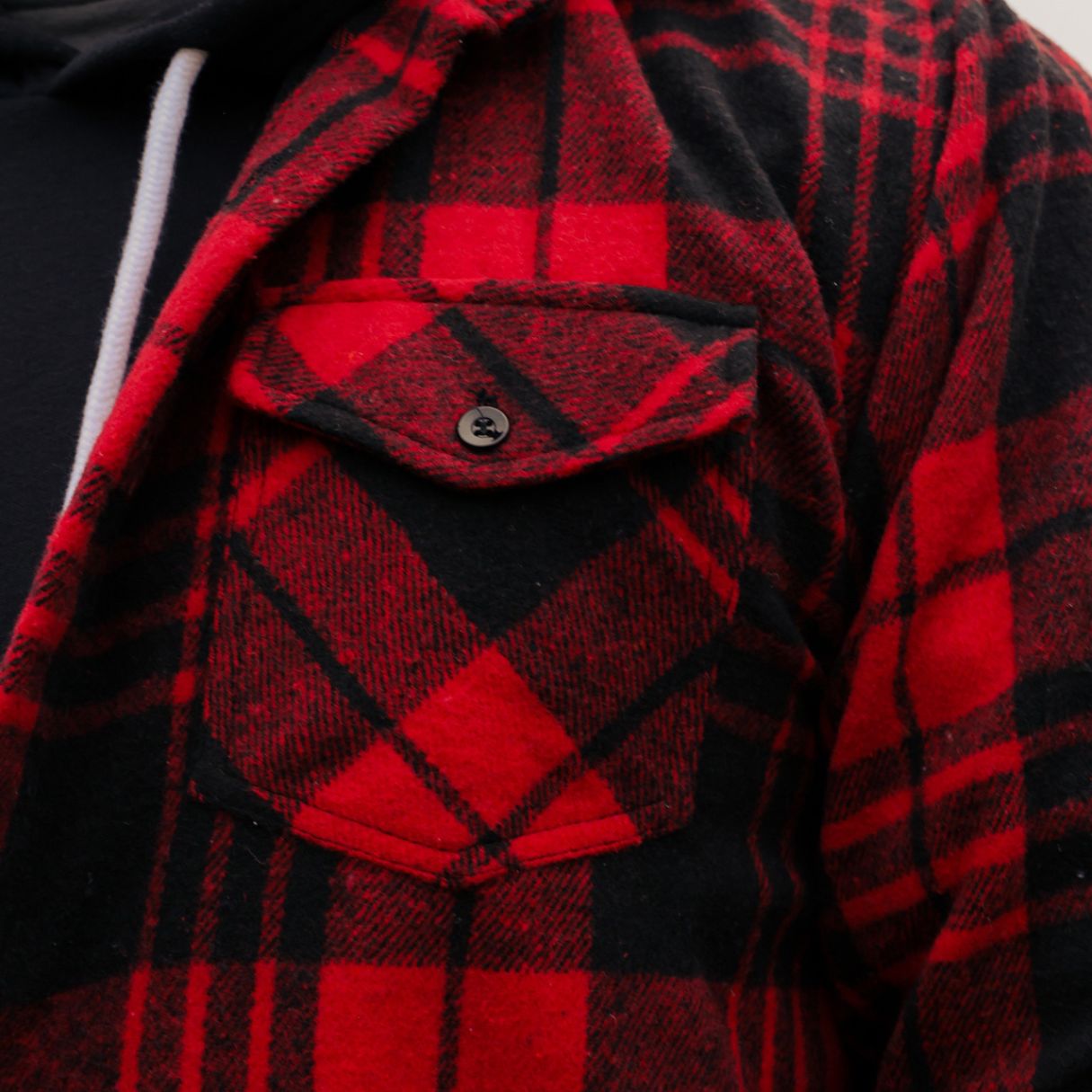 Men's Flannel Shirt (Traditional Red)