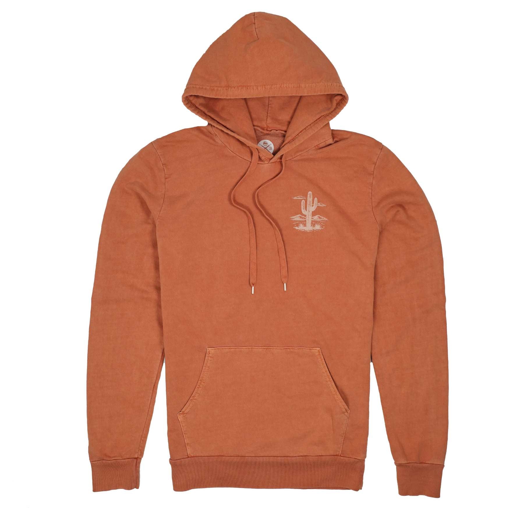 Women's Vintage Cotton Western Cactus Hoodie | Made In USA