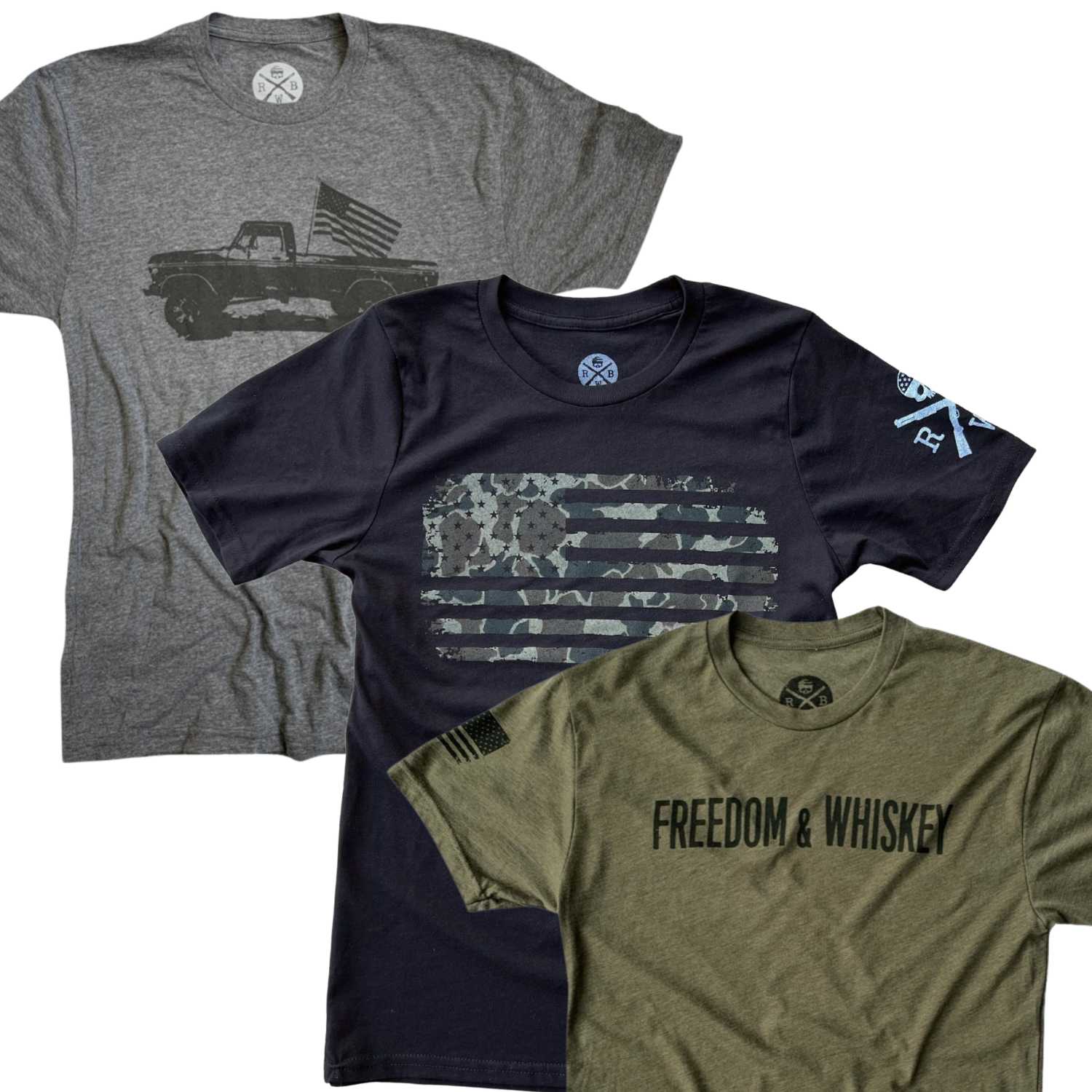 Best Seller 3 Pack T Shirt | Freedom Pack