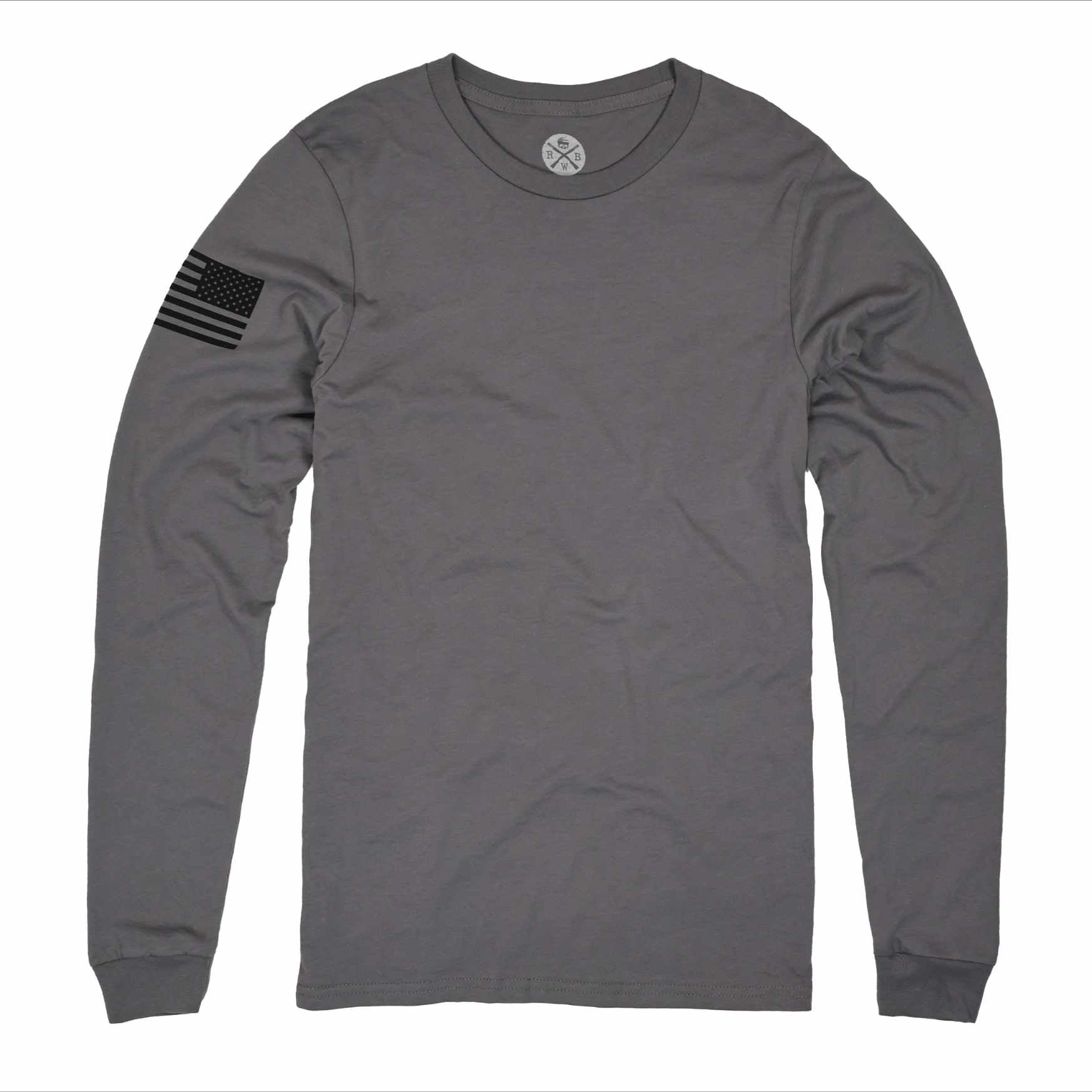 Everyday Long-Sleeve American Flag Shirt 3-Pack