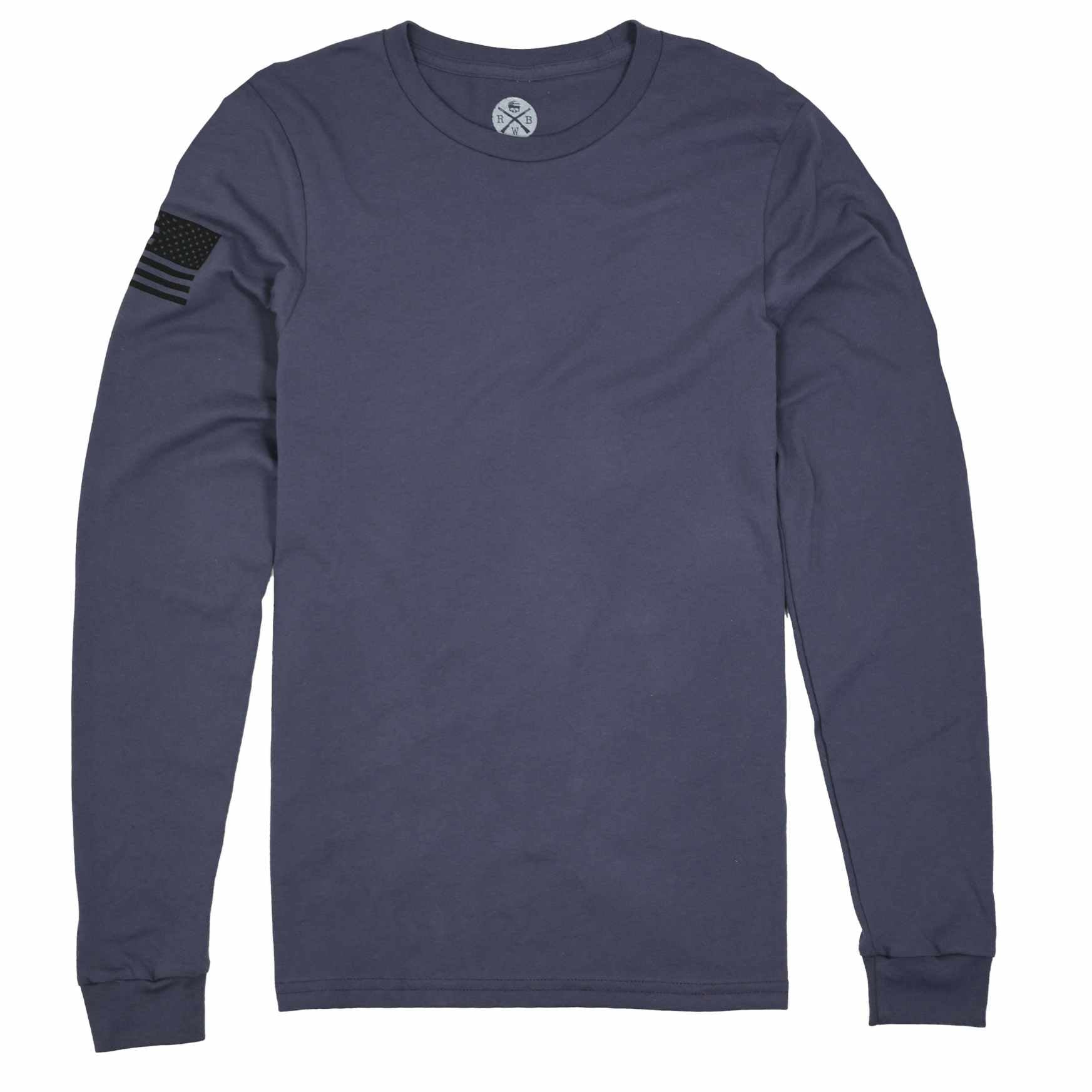 American Made Long Sleeve 50/50 Poly Cotton Blend