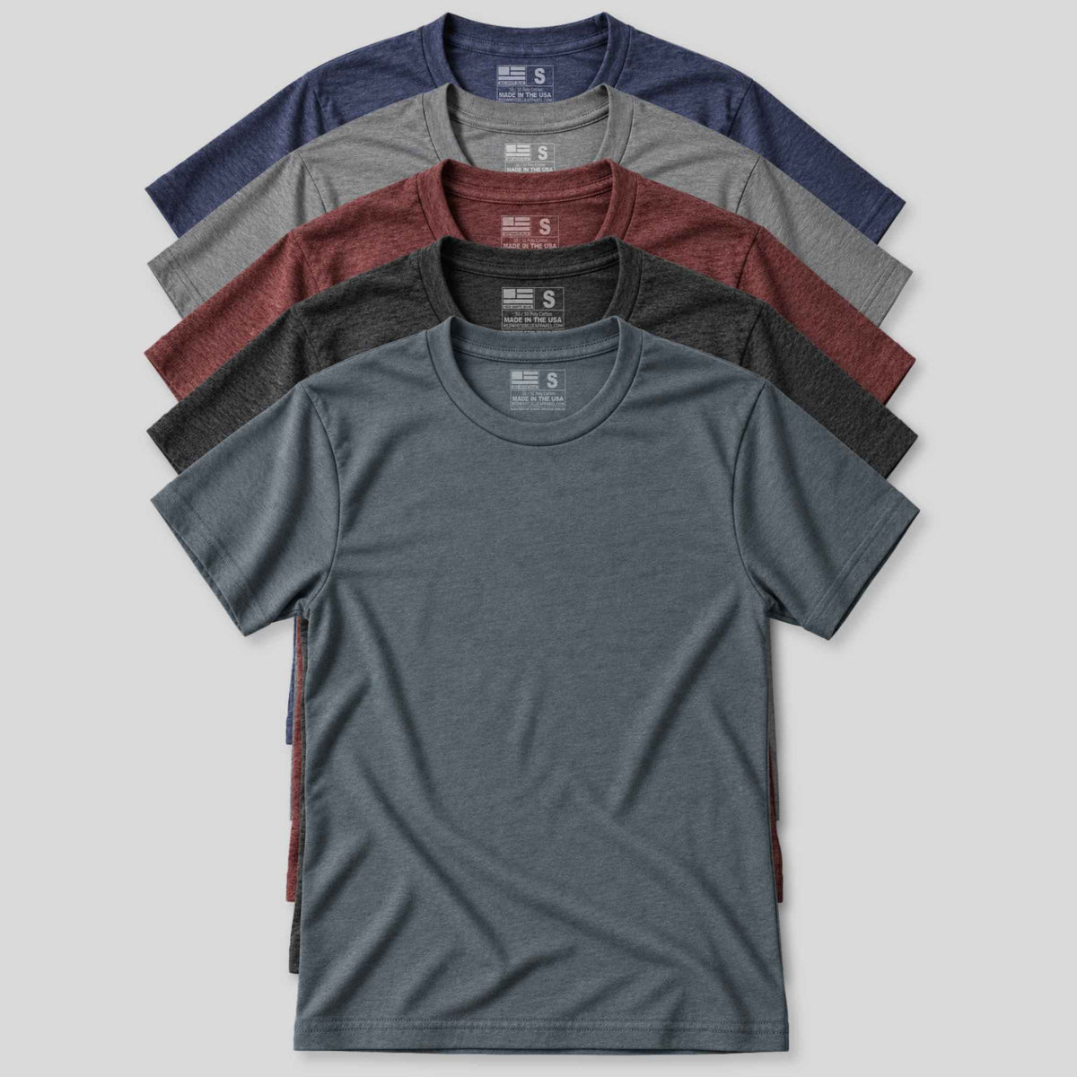 Made In USA Everyday T-Shirt | 5 Pack Best Sellers