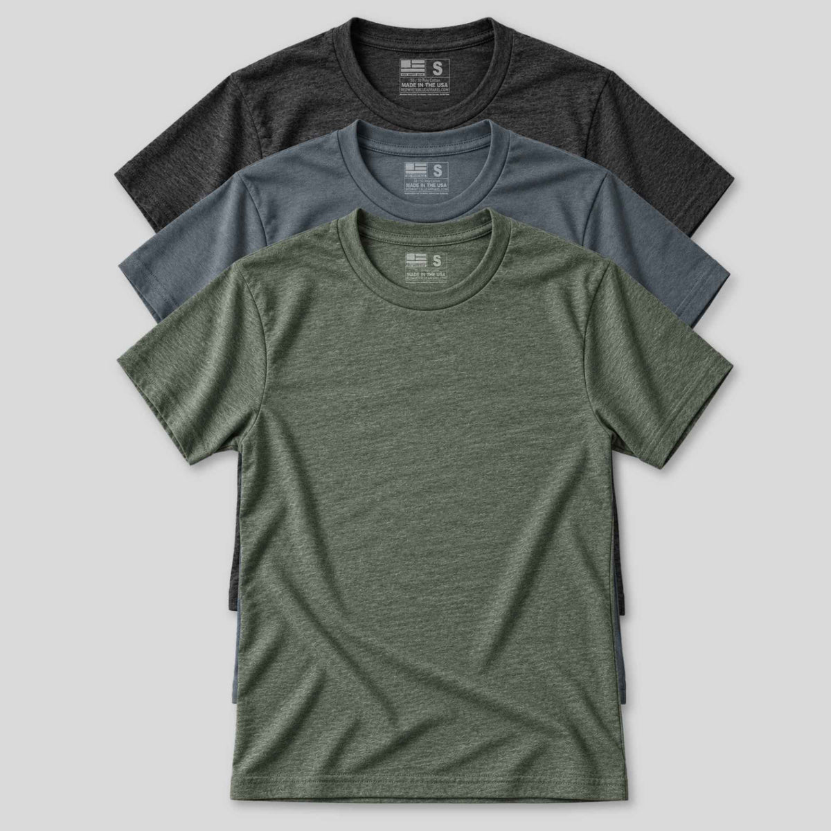 Made In USA Everyday T-Shirt | 3 Pack Core Color