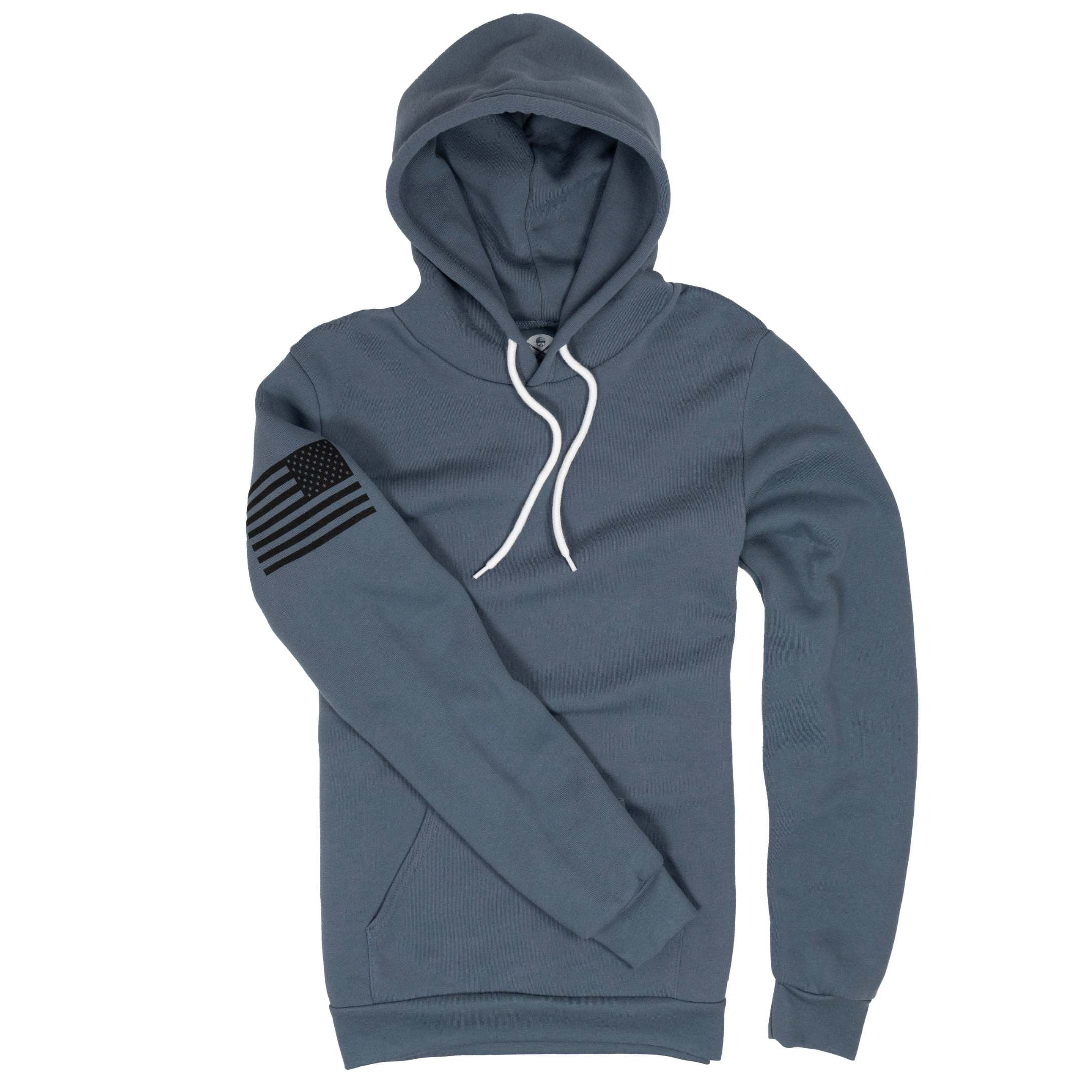 Sea blue basic everyday hoodies 