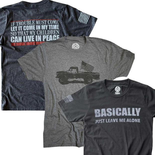 Best Seller 3 Pack T Shirt | They Go Fast