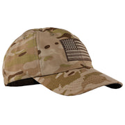 American Flag Arid Multicam Range Hat | Made in USA