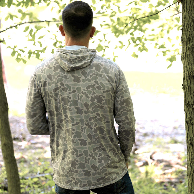 Made In USA Scout Performance Hoodie | Frogskin Camo