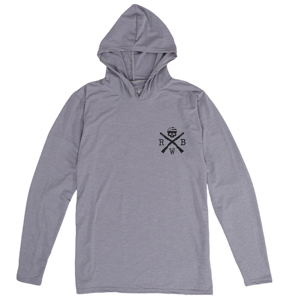 American-Made Silver Performance Hoodie