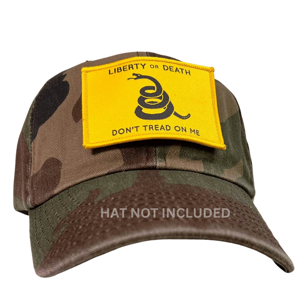 The Gadsden Flag Hat Patch
