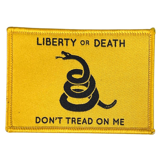 Dont Tread On Me Patch with Velcro Backing