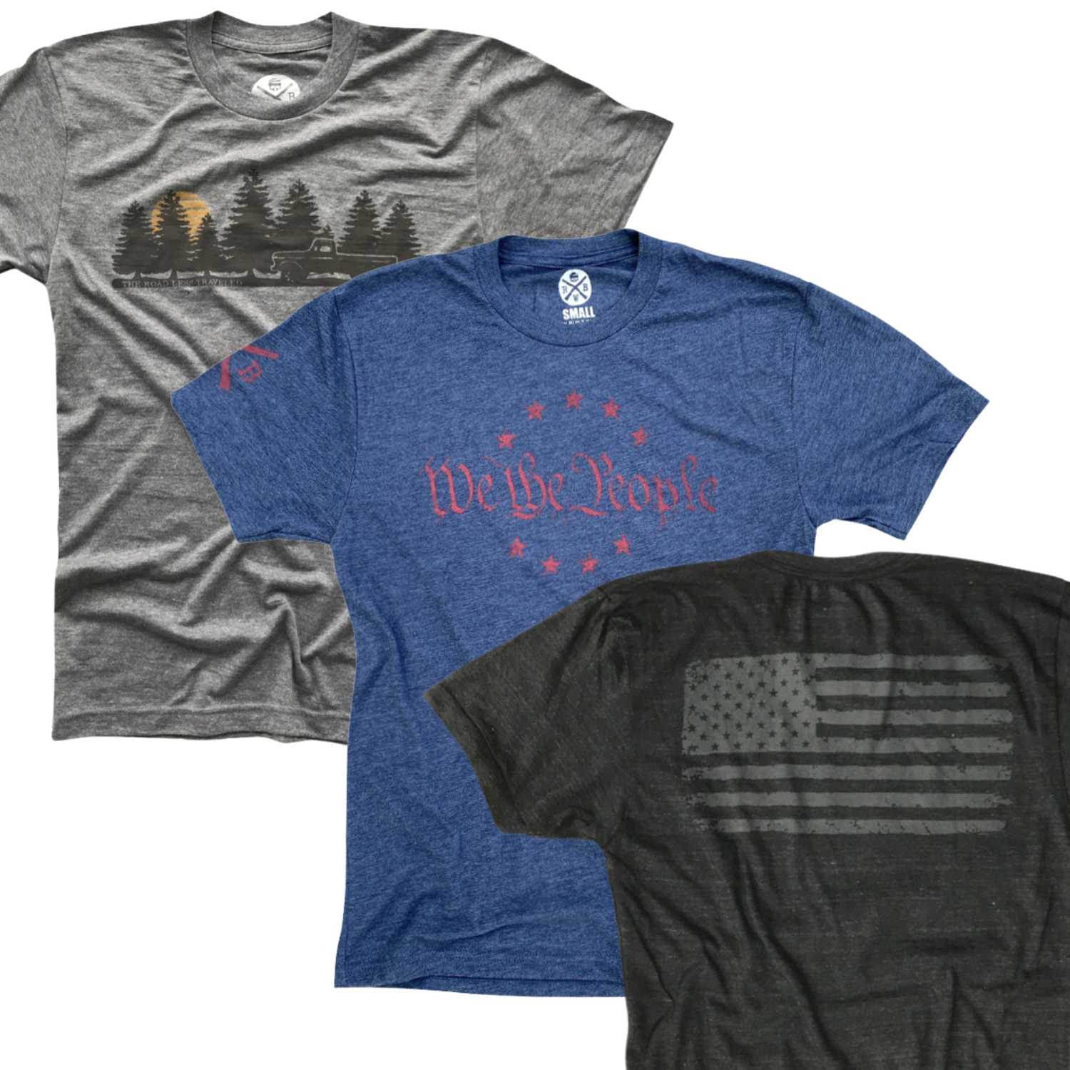 Best Seller 3 Pack T Shirt | Throwback Pack