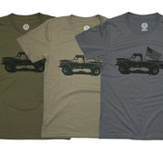 American Flag Vintage Truck Shirt Bundle | USA Made