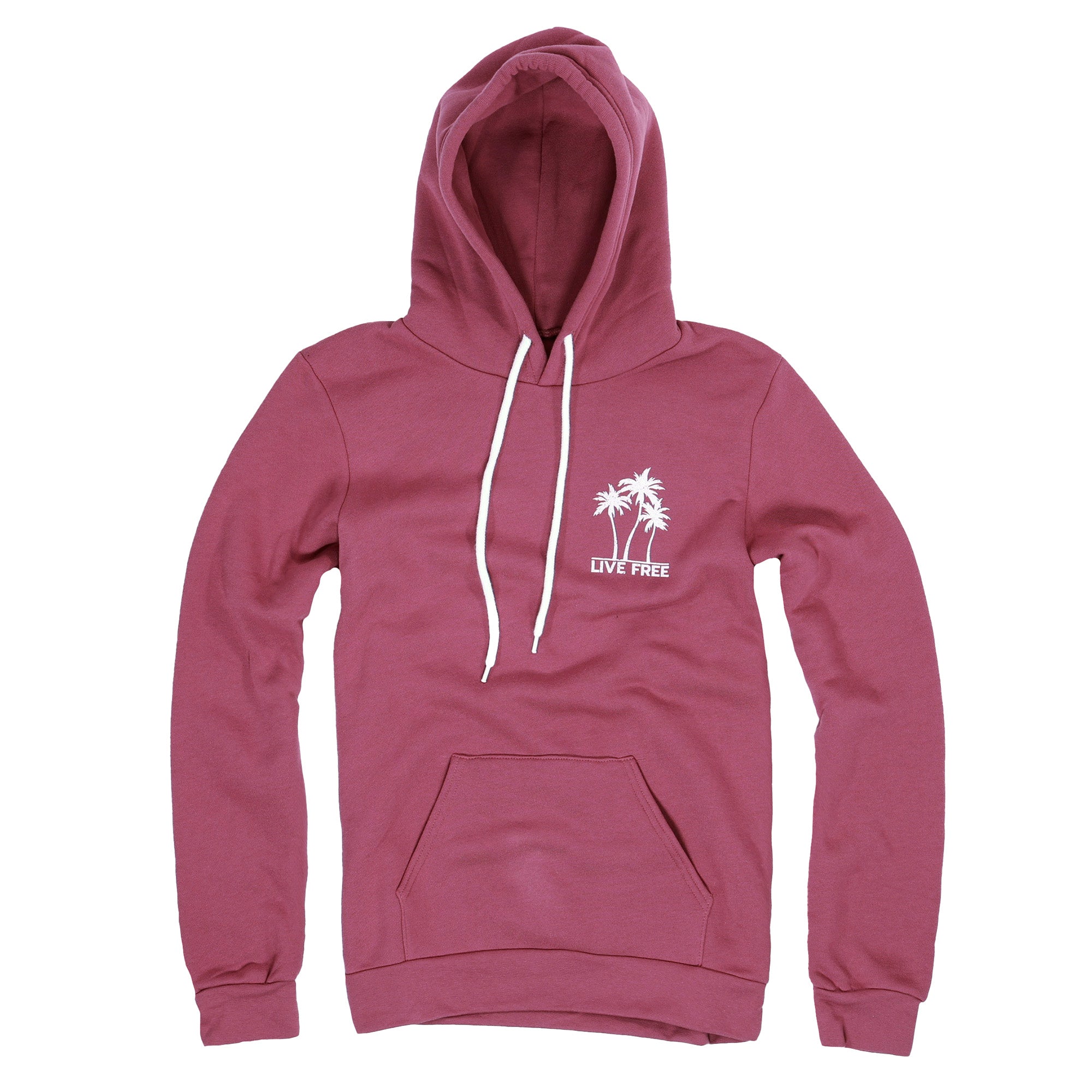 Women's Live Free Hooded Sweatshirt Made in USA