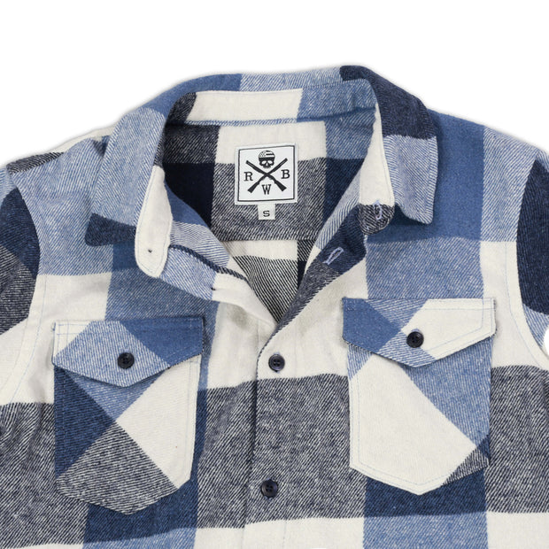 American Made Men's Flannel Shirt | Blue Buffalo