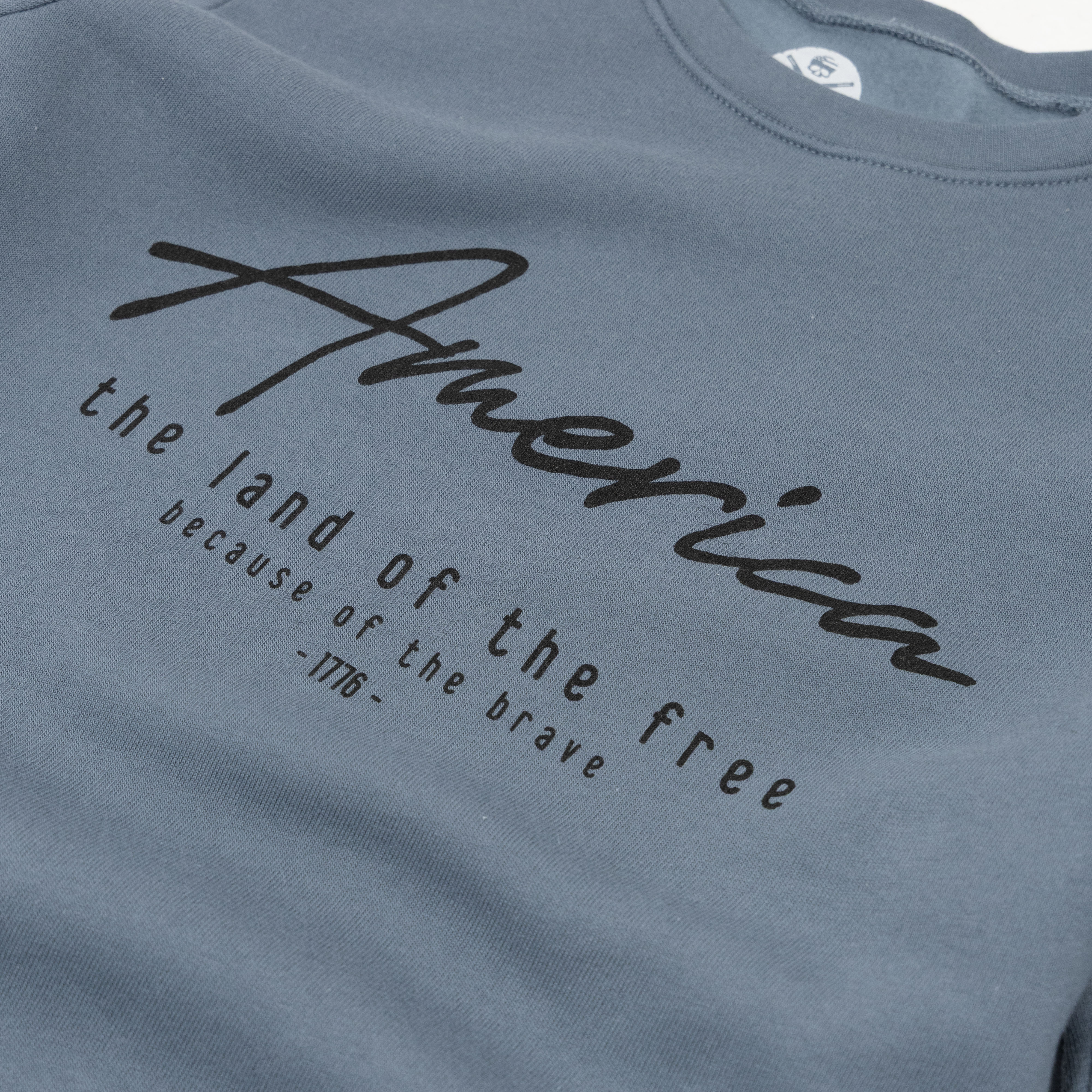 Women's America Home of the Brave Crewneck Sweatshirt