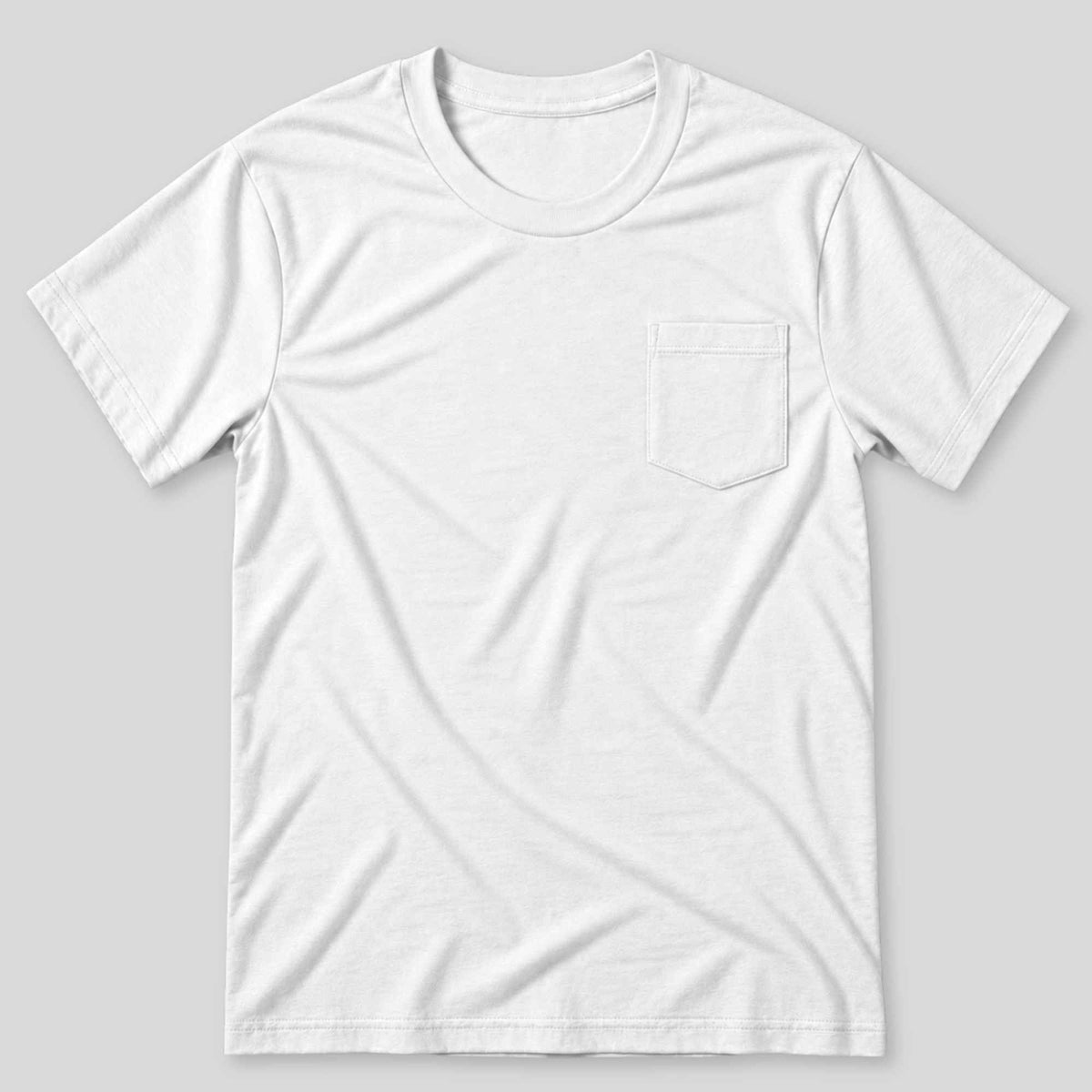 Made In USA Everyday Pocket T-Shirt | Poly Cotton