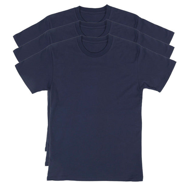 Navy Cotton T Shirt Duty Pack | Made In USA